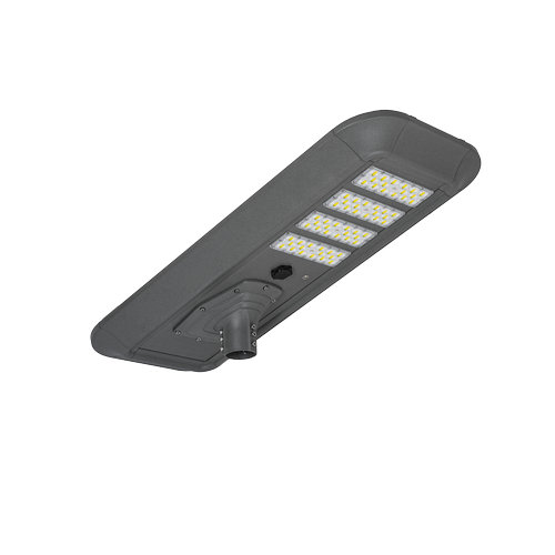 105W tudo em uma luz de rua solar LED