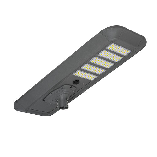 125W tudo em uma luz de rua solar LED