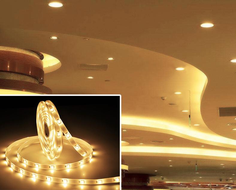 Como criar iluminação de contorno com fita LED?