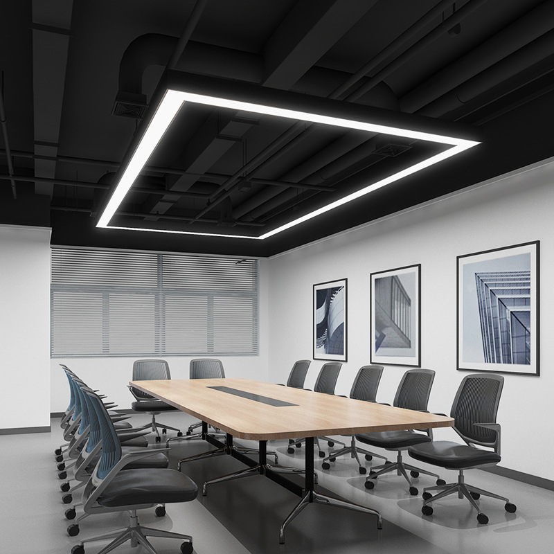 Iluminando espaços com luzes lineares LED retangulares: um design de iluminação moderno